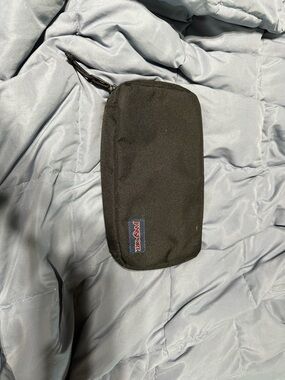 Jansport Black Compact Toiletry Pouch